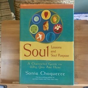 Soul Lessons and Soul Purpose hardback book channeled guide to why you are here